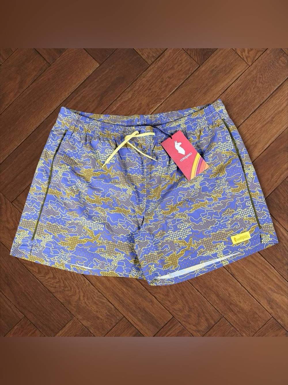 Cotopaxi Brinco 5" Short NWT - Print - Men's Classics Color | Scenic Route Blue
